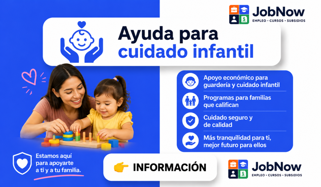 ayuda para cuidado infantilayuda para cuidado infantil